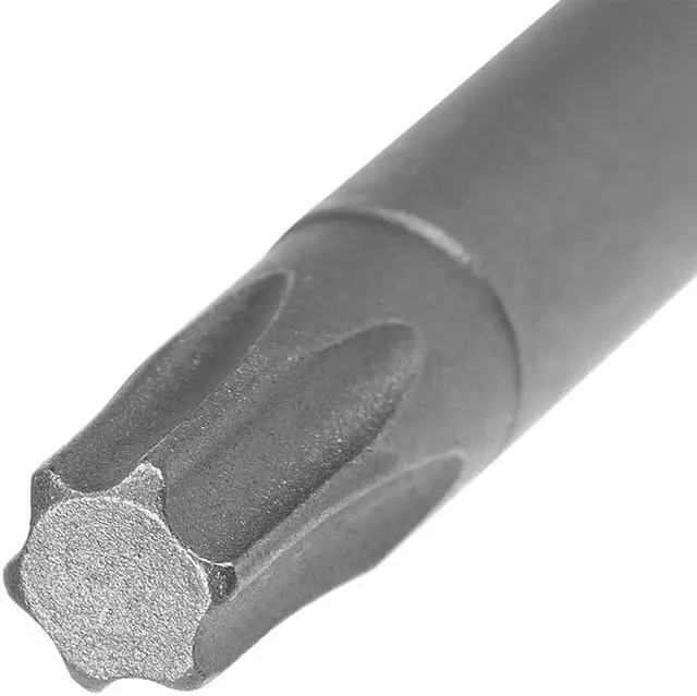Alt view image 3 of 4 - 10pcs 75mm Long 1/4" Hex Shank T30 Magnetic Torx Head Screwdriver Bits S2 High Alloy Steel