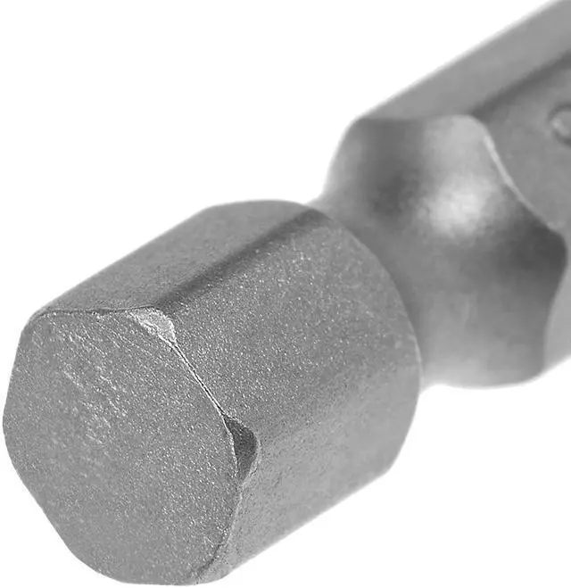Alt view image 4 of 4 - 10pcs 50mm Long 1/4" Hex Shank T10 Magnetic Torx Head Screwdriver Bits S2 High Alloy Steel