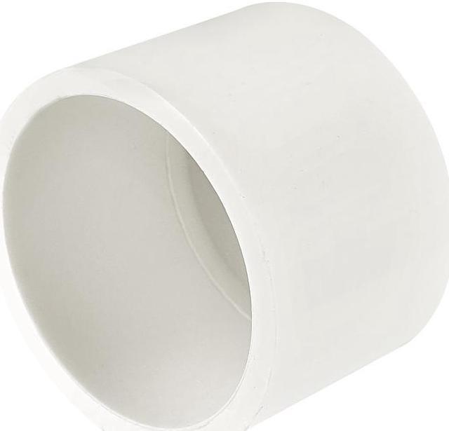 Alt view image 3 of 3 - 25mm PVC Pipe Cap Fitting, Slip Socket External End Caps 5 Pcs