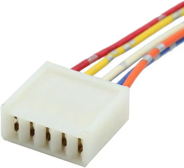 Alt view image 3 of 5 - 2 in 1 Universal Car Power Window Glass Lift Switch with Wiring Harness Socket