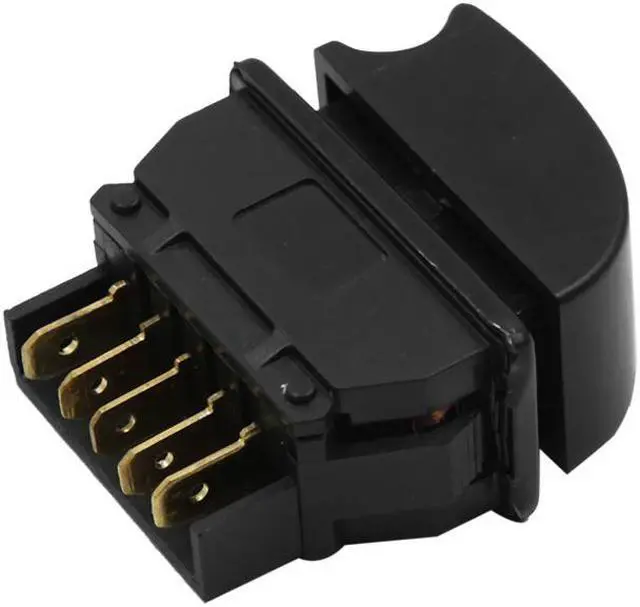 Alt view image 5 of 5 - 2 in 1 Universal Car Power Window Glass Lift Switch with Wiring Harness Socket