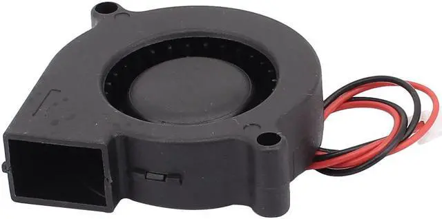 Alt view image 3 of 3 - DC12V 50mm x 50mm x 15mm DC Brushless Turbo Blower Cooler Cooling Fan
