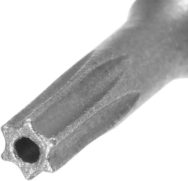 Alt view image 3 of 4 - 2Pcs 1/4" Hex Shank 150mm Length Magnetic Torx Security Head T8 Screwdriver Bits S2 Alloy Steel