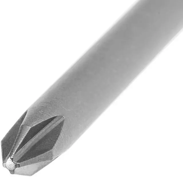 Alt view image 3 of 4 - 10Pcs 1/4-Inch Hex Shank 75mm Length Phillips 5PH1 Magnetic Screw Driver S2 Screwdriver Bits