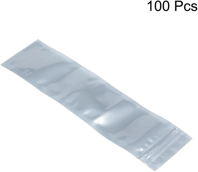 Alt view image 2 of 6 - Anti Static Shielding Bag, 50x200mm/2x8 inch, for Electronic Devices, 100pcs