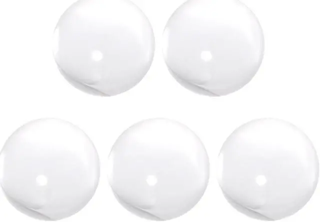 Alt view image 2 of 2 - 18mm Diameter Acrylic Ball Clear/Transparent Plexiglass Sphere Ornament Solid Balls 0.7 Inches for Home Decor 5 Pcs