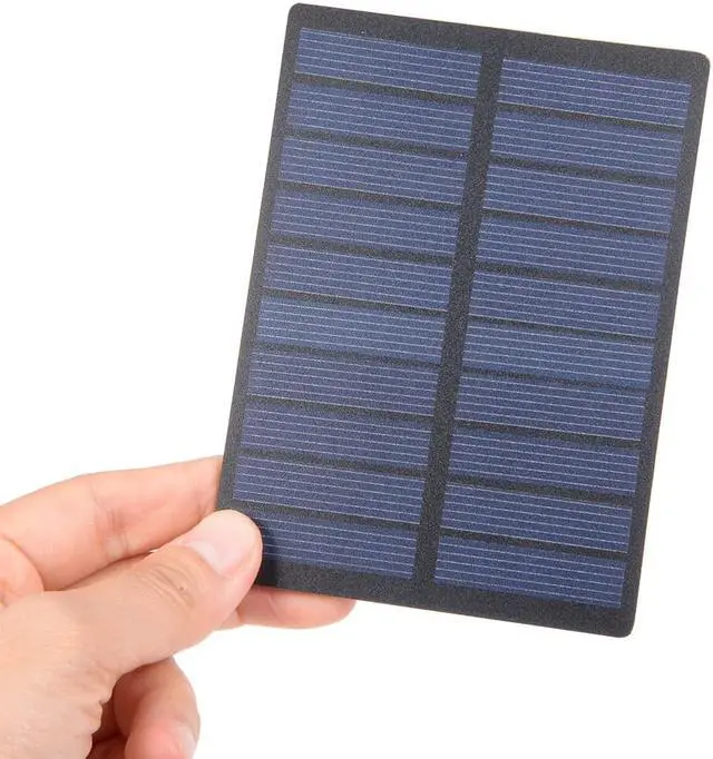 Alt view image 5 of 6 - 5Pcs 1.3W 5V Small Solar Panel Module DIY Polysilicon for Toys Charger