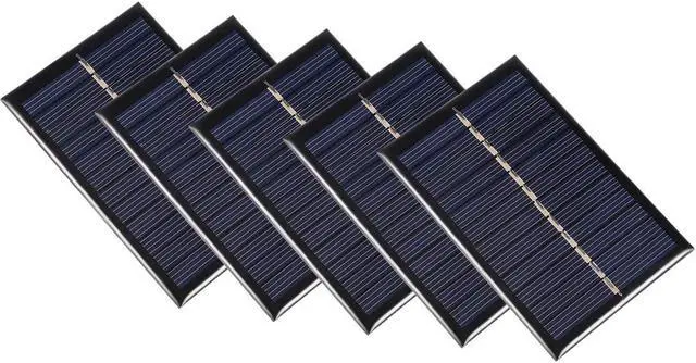 Main image of 0.6W 6V Small Solar Panel Module DIY Polysilicon for Toys Charger 5Pcs