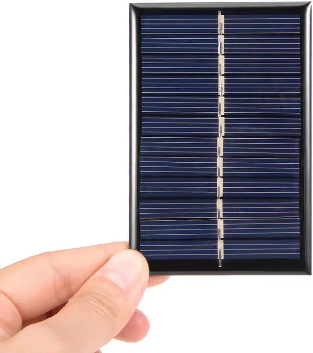 Alt view image 4 of 5 - 0.6W 6V Small Solar Panel Module DIY Polysilicon for Toys Charger 5Pcs