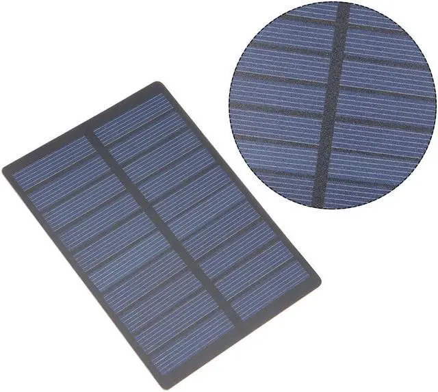 Alt view image 6 of 6 - 5Pcs 1.3W 5V Small Solar Panel Module DIY Polysilicon for Toys Charger