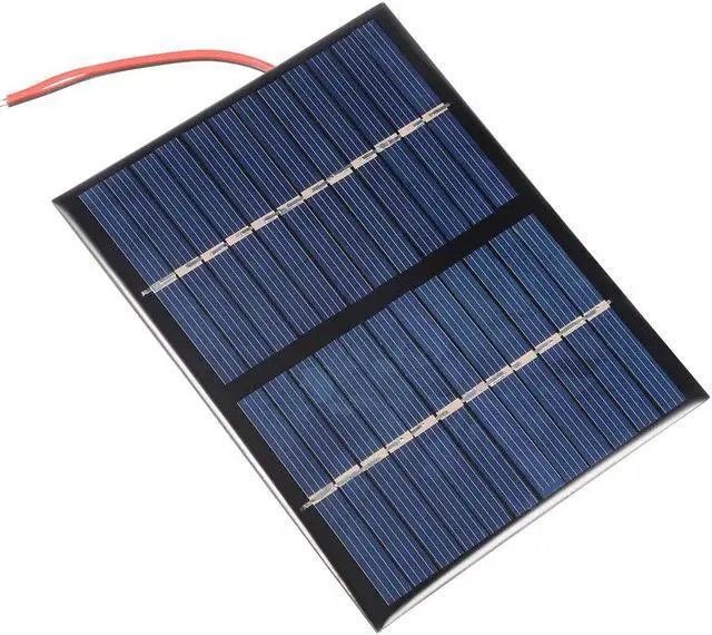 Main image of 1.5W 12V Small Solar Panel Module DIY Polysilicon with 140mm Wire for Toys Charger