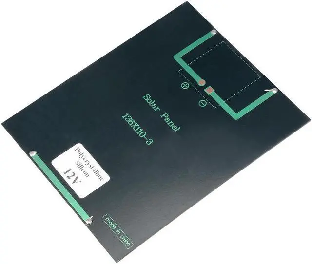 Alt view image 4 of 7 - 2W 12V Small Solar Panel Module DIY Polysilicon for Toys Charger