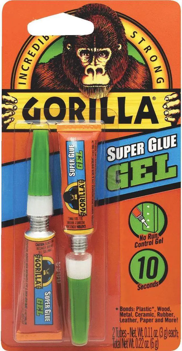 Alt view image 2 of 12 - GORILLA GLUE CO 2x3g Super Glue Gel 7820002