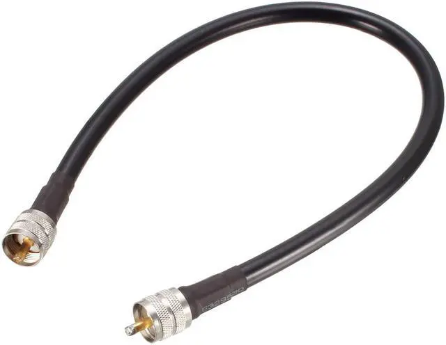 Main image of SMA Male to SMA Male Coaxial Cable 50 Ohm for Ham Radio, Antenna, Wireless LAN Devices 1 Feet RG174