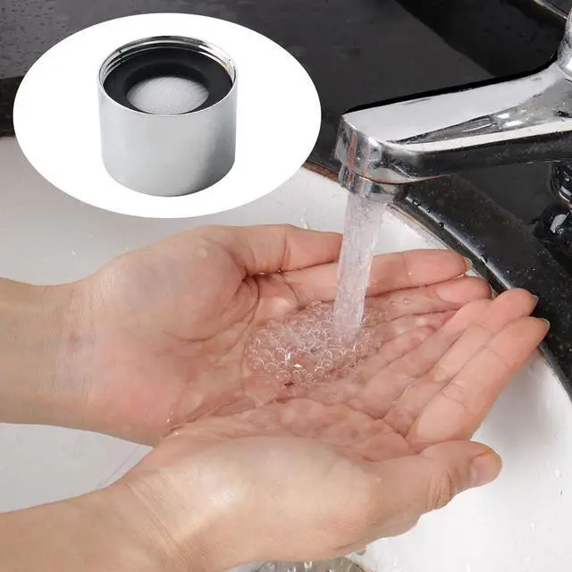 Alt view image 7 of 7 - 5pcs M18 Faucet Aerators Universal Female Faucet Aerator Nozzle Replacement Part for Lavatory Kitchen Sink Faucet Bidet Faucet