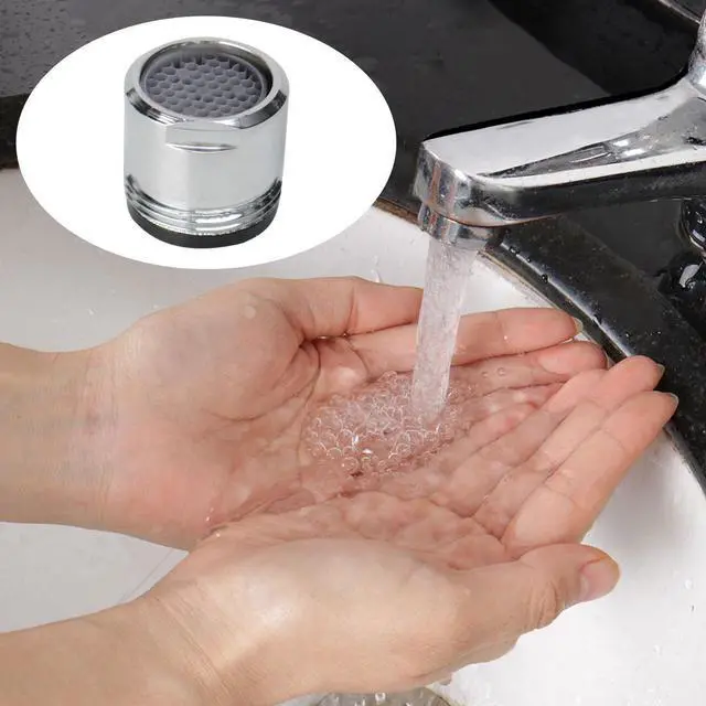 Alt view image 7 of 7 - 3pcs 18mm Faucet Aerators Universal Male Faucet Replacement Part for Bathroom Lavatory Kitchen Sinks Faucet Bidet Faucet