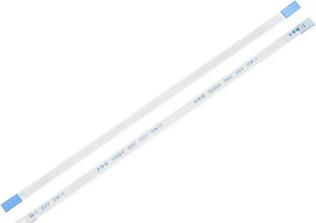 Main image of Flexible Flat Cable, 7 Pins 0.5mm Pitch 150mm FPC FFC Flexible Ribbon Cable for LCD TV Car Audio DVD Player Laptop 5Pcs (A Type)