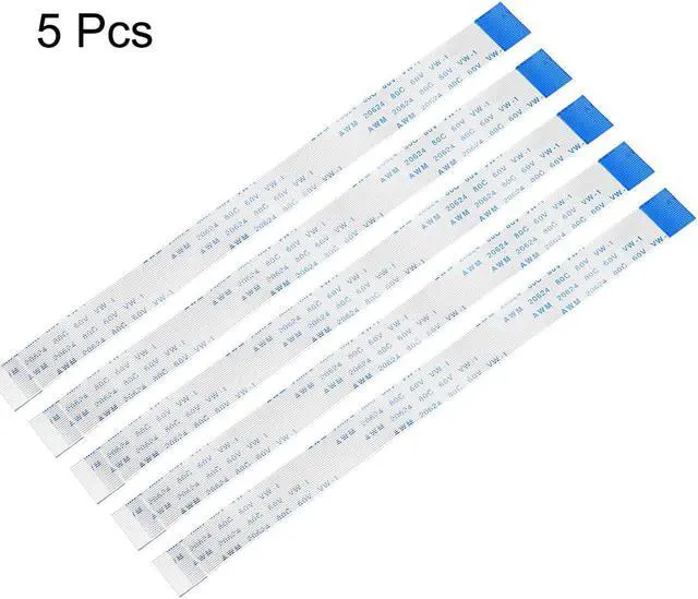 Alt view image 2 of 4 - Flexible Flat Cable, 22 Pins 0.5mm Pitch 150mm FPC FFC Flexible Ribbon Cable for LCD TV Car Audio DVD Player Laptop 5Pcs (B Type)