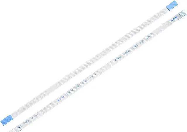Main image of Flexible Flat Cable, 7 Pins 0.5mm Pitch 150mm FPC FFC Flexible Ribbon Cable for LCD TV Car Audio DVD Player Laptop 10Pcs (A Type)