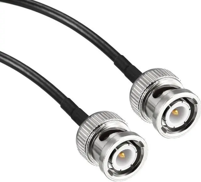 Alt view image 3 of 4 - BNC Male to Male Coaxial Jumper Cable 50 ohm 25 feet RG174