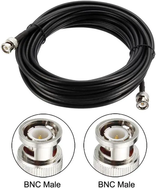 Alt view image 2 of 4 - BNC Male to BNC Male Coax Cable RG58 Low Loss RF Coaxial Cable 50 ohm 25 ft