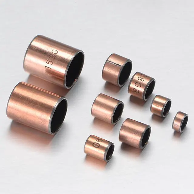 Alt view image 3 of 3 - Sleeve Bearing 8mm Bore x 10mm OD x 6mm Length Plain Bearings Wrapped Oilless Bushings (Pack of 10)