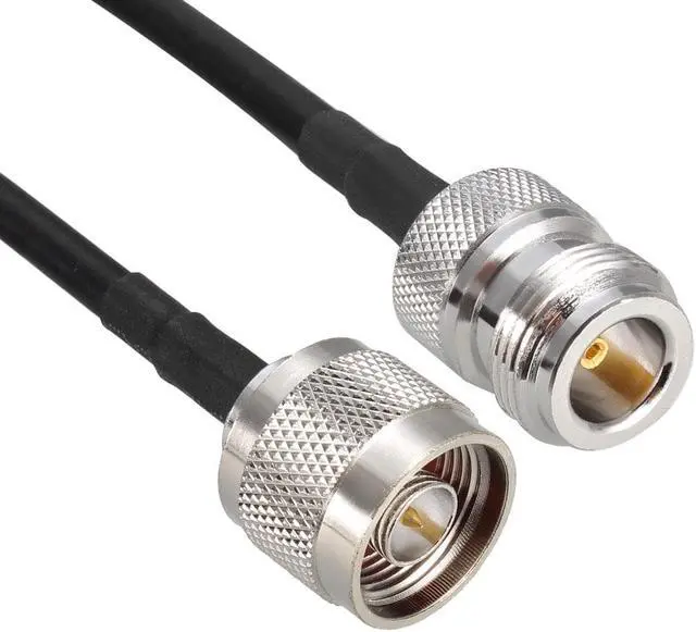 Alt view image 3 of 4 - RF Coax Cable N-Male to N-Female Low Loss Coaxial Cable 32.8 ft