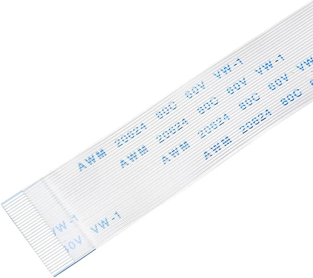 Alt view image 4 of 5 - Flexible Flat Cable, 30 Pins 0.5mm Pitch 150mm FPC FFC Flexible Ribbon Cable for LCD TV Car Audio DVD Player Laptop 10Pcs (B Type)