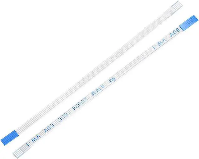 Main image of Flexible Flat Cable, 4 Pins 0.5mm Pitch 76mm FPC FFC Flexible Ribbon Cable for LCD TV Car Audio DVD Player Laptop 20Pcs (B Type)