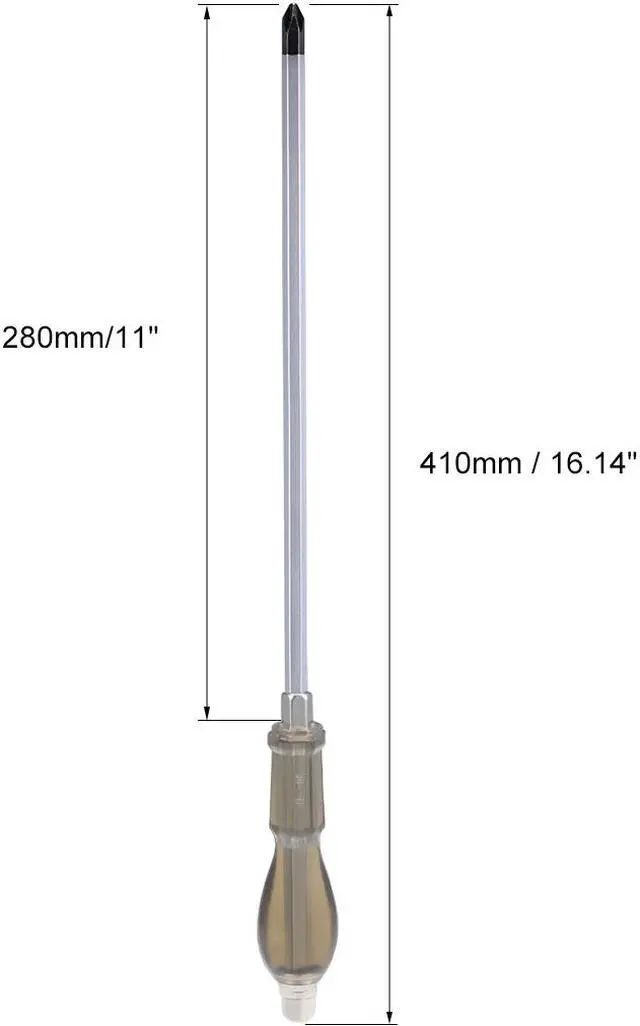 Alt view image 7 of 7 - #3 Phillips Impact Screwdriver, 12-Inch Cross Point Keystone Demolition Driver