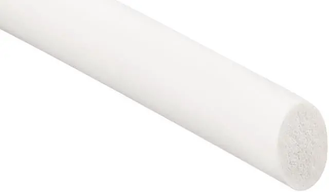 Alt view image 2 of 2 - Silicone Foam Seal Strip 10mm 4m 13ft Sponge Rubber Cord Solid