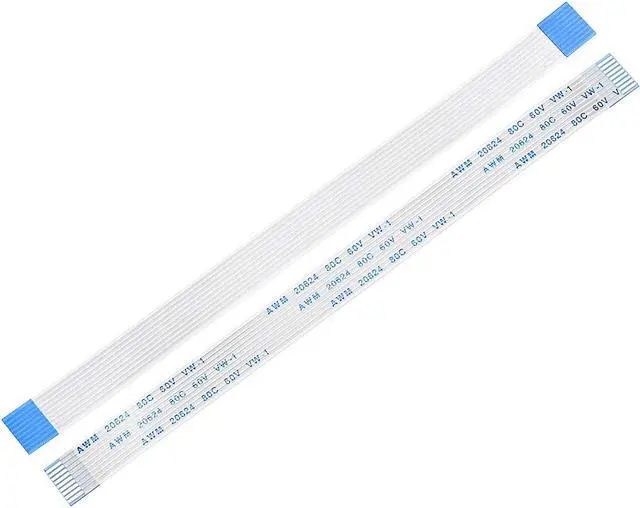 Alt view image 2 of 5 - Flexible Flat Cable,150mm 1mm Pitch 9 Pins FPC FFC Flexible Ribbon Cable for LCD TV Car Audio DVD Player 10Pcs (A type)