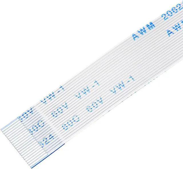Alt view image 4 of 4 - Flexible Flat Cable, 20 Pins 0.5mm Pitch 150mm FPC FFC Flexible Ribbon Cable for LCD TV Car Audio DVD Player Laptop 5Pcs (A Type)