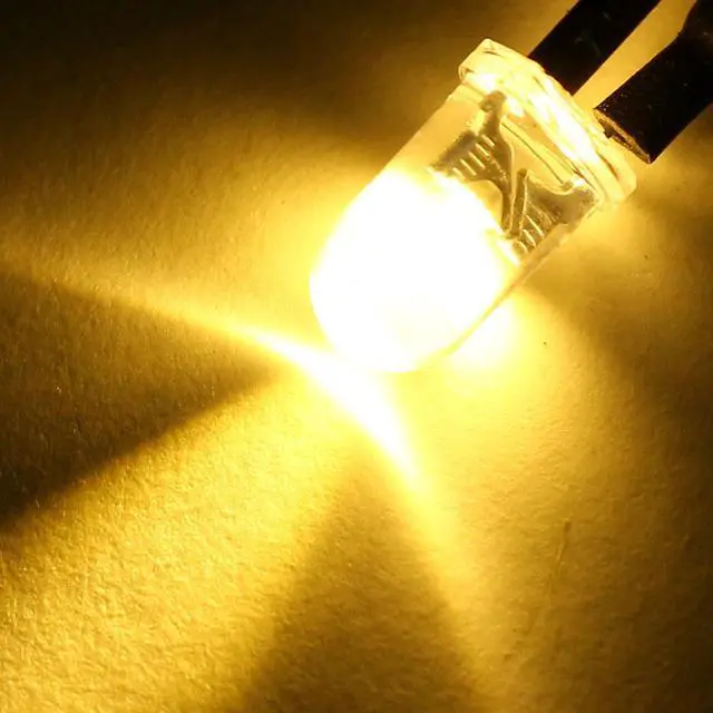 Alt view image 4 of 7 - Prewired LED Light 3mm Slow Flshing - Red Pre Wired Round Top Bulb Lamp DC 3-5V 20mA - 12PCS