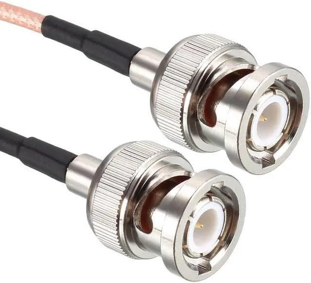 Alt view image 3 of 4 - BNC Male to BNC Male Coax Cable RG316 RF Coaxial Cable 50 ohm 1.5 Feet 2pcs