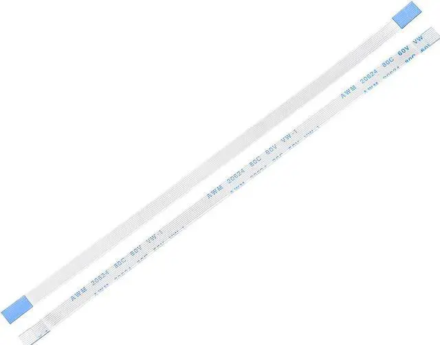 Main image of Flexible Flat Cable, 8 Pins 0.5mm Pitch 150mm FPC FFC Flexible Ribbon Cable for LCD TV Car Audio DVD Player Laptop 5Pcs (A Type)