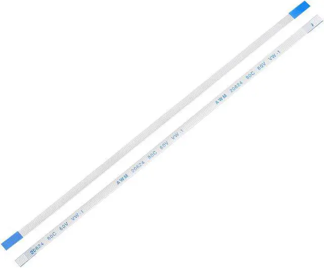 Main image of Flexible Flat Cable, 6 Pins 0.5mm Pitch 150mm FPC FFC Flexible Ribbon Cable for LCD TV Car Audio DVD Player Laptop 5Pcs (A Type)