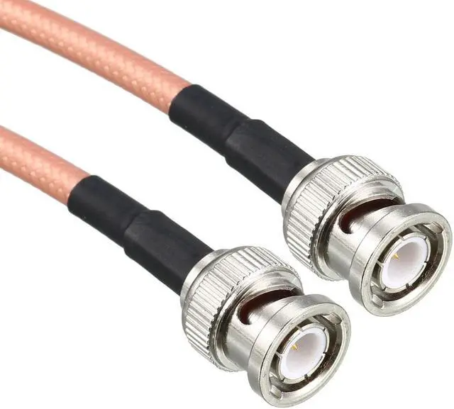 Alt view image 3 of 4 - BNC Male to BNC Male Coax Cable RG178 Low Loss RF Coaxial Cable 25 ft