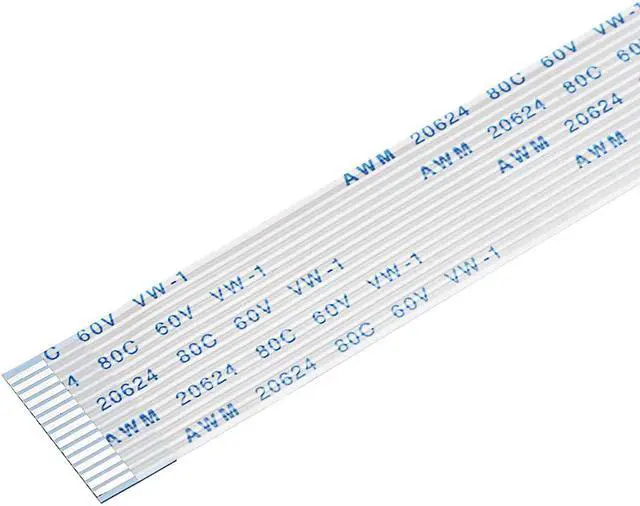 Alt view image 4 of 4 - Flexible Flat Cable,150mm 1mm Pitch 15 Pins FPC FFC Flexible Ribbon Cable for LCD TV Car Audio DVD Player 10Pcs (A type)