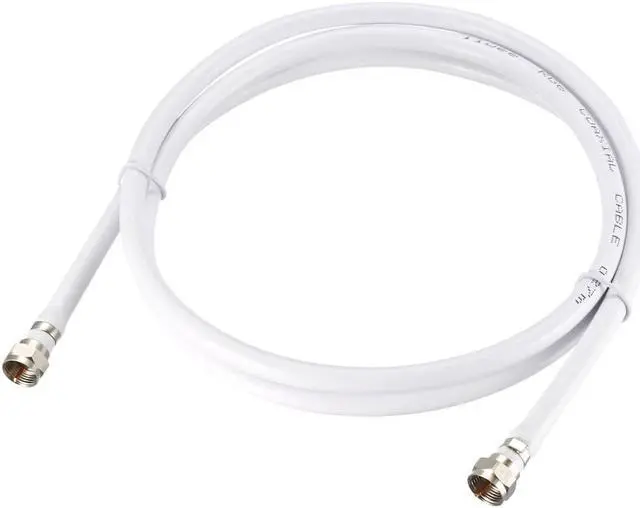 Alt view image 2 of 4 - RG6 Coaxial Cable With F Type Male to F Type Male Connectors 3 ft