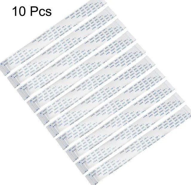 Alt view image 2 of 4 - Flexible Flat Cable, 32 Pins 0.5mm Pitch 150mm FPC FFC Flexible Ribbon Cable for LCD TV Car Audio DVD Player Laptop 10Pcs (A Type)