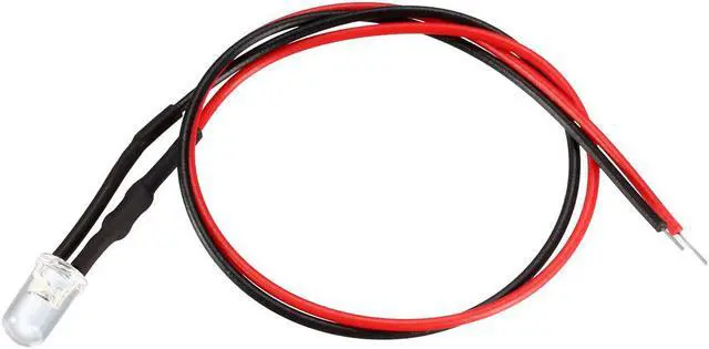 Alt view image 3 of 4 - Prewired LED Light , DC 3-5V 20mA - 5mm Red Pre-Wired Bulb Lamp ( 20PCS )