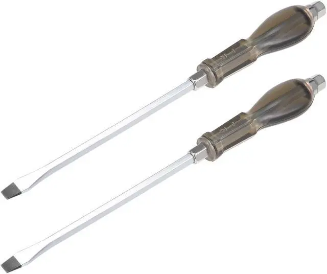 Main image of 8.5mm Slotted Impact Screwdriver, 8-Inch Keystone Demolition Driver Magnetic, 2 Pack