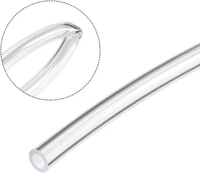Alt view image 2 of 3 - PVC Clear Vinly Tubing,3mm ID x 5mm OD,1 Meter/3.28ft,Plastic Flexible Hose Tube,Flex Pipe for Water,Beverage Pump