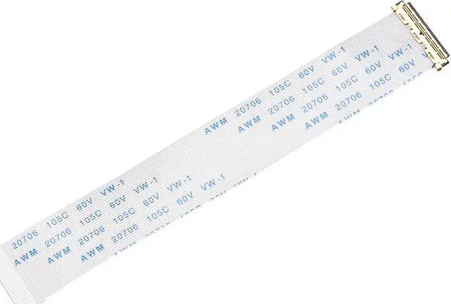 Main image of Flexible Flat Cable, 30 Pins 0.5mm Pitch 100mm FPC FFC Flexible Ribbon Cable for LCD TV Car Audio DVD Player Laptop (B Type)