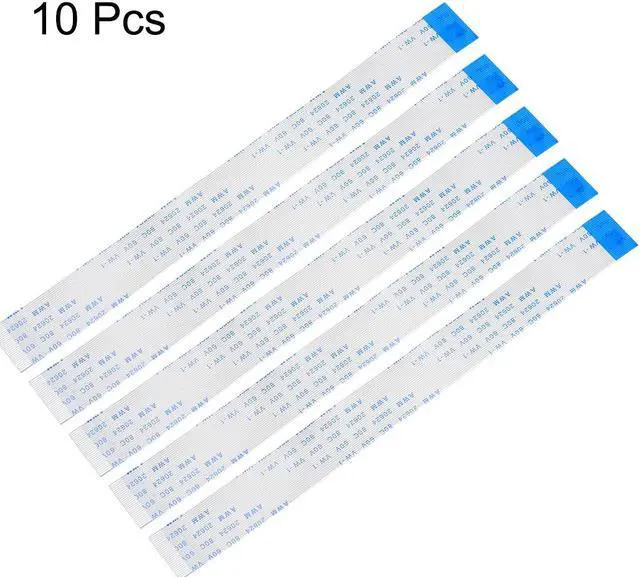 Alt view image 2 of 4 - Flexible Flat Cable, 28 Pins 0.5mm Pitch 150mm FPC FFC Flexible Ribbon Cable for LCD TV Car Audio DVD Player Laptop 10Pcs (B Type)