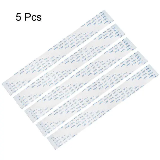 Alt view image 3 of 7 - Flexible Flat Cable, 36 Pins 0.5mm Pitch 150mm FPC FFC Flexible Ribbon Cable for LCD TV Car Audio DVD Player Laptop 5Pcs (A Type)