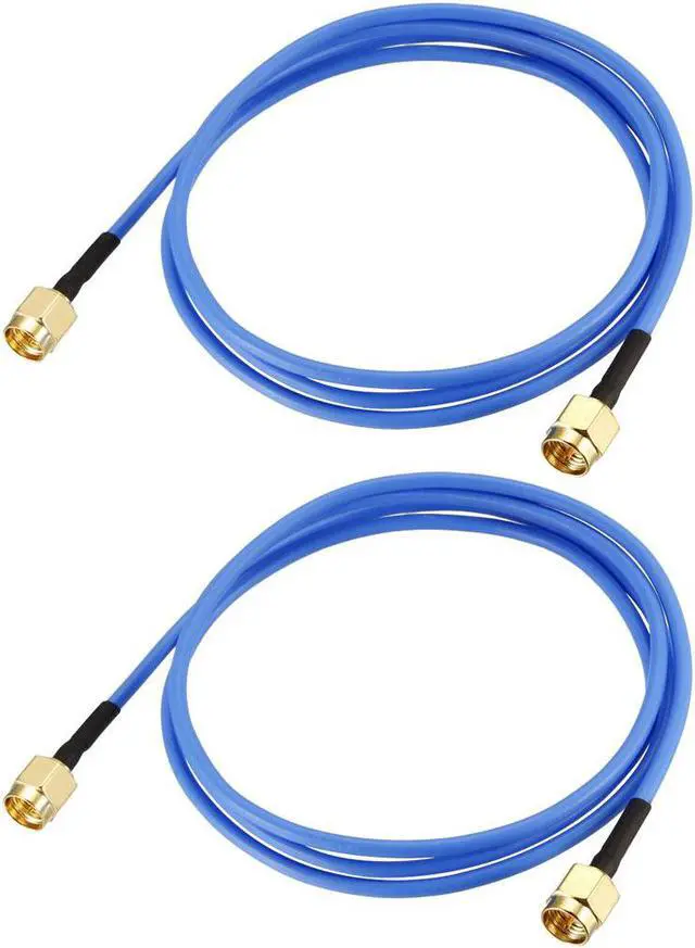 Main image of SMA Male to SMA Male Coaxial Cable 50 ohm 0.9M/2.95Ft RG405 2pcs