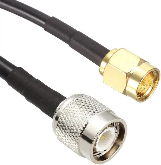 Alt view image 3 of 4 - SMA Male to TNC Male RG58 RF Coaxial Cable 50 ft