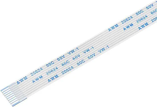 Alt view image 4 of 4 - Flexible Flat Cable,150mm 1mm Pitch 9 Pins FPC FFC Flexible Ribbon Cable for LCD TV Car Audio DVD Player 5Pcs (A type)